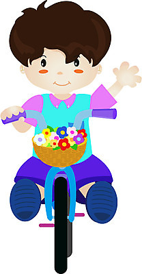 EPS 클립아트 남자 꽃 초등학생 어린이 육상교통 교통수단 일러스트 한명 사람 소년 노란색 바구니 자전거 외출 꽃바구니 남자만 남자한명만 어린이만 소년만 소년한명만 국내일러스트 식물 1 학생 컬러 교통 바이크 파일형식 벡터