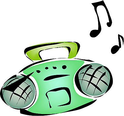 EPS 클립아트 아이콘 음악 컬러 음향기기 음표 사람없음 초록색 전자제품 한개 스피커 가전제품 카세트테이프 라디오 생활가전 스테레오 2D아이콘 1 기호 문화예술 소리 파일형식 벡터