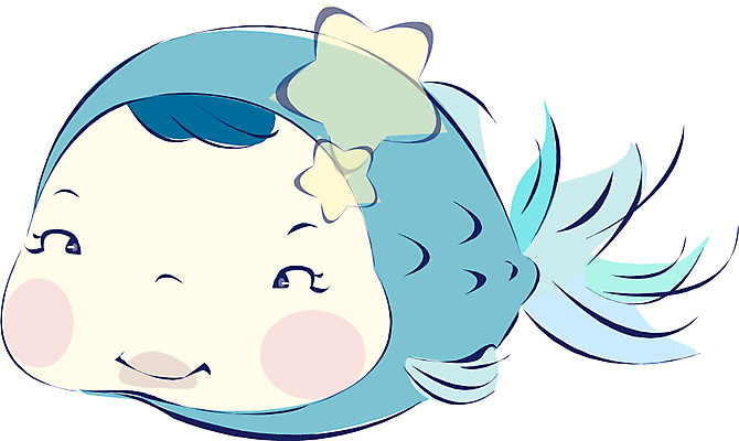 EPS 클립아트 동물 캐릭터 별 얼굴 컬러 일러스트 어류 한명 사람 파란색 별자리 운세 볼터치 별자리캐릭터 동물모양 물고기자리 가상인물 일러캐릭터 자연요소 모양 1 상상 신체부위 화장 수중동물 파일형식 벡터