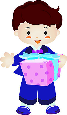 EPS 전신 클립아트 남자 초등학생 어린이 컬러 일러스트 선물 한명 서기 들기 사람 정장 이벤트 소년 파란색 선물상자 파티 보라색 생일선물 남자만 남자한명만 어린이만 소년만 소년한명만 국내일러스트 1 학생 옷 모션 상자 생일 파일형식 벡터