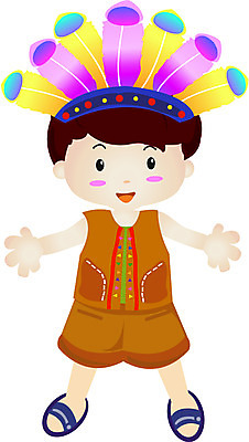 EPS 전신 클립아트 남자 초등학생 어린이 컬러 일러스트 한명 서기 사람 소년 장식 갈색 머리띠 인디언 전통의상 깃털 남자만 남자한명만 어린이만 소년만 소년한명만 국내일러스트 1 학생 전통 장신구 모션 아메리카 파일형식 벡터