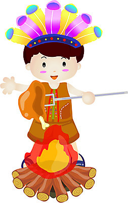 EPS 클립아트 남자 창 초등학생 어린이 음식 컬러 일러스트 육류 한명 서기 들기 사람 소년 장식 갈색 머리띠 꼬챙이 인디언 전통의상 모닥불 굽기 깃털 고기구이 남자만 남자한명만 어린이만 소년만 소년한명만 국내일러스트 1 학생 전통 무기 식재료 장신구 모션 주방용품 불 아메리카 구이 파일형식 벡터