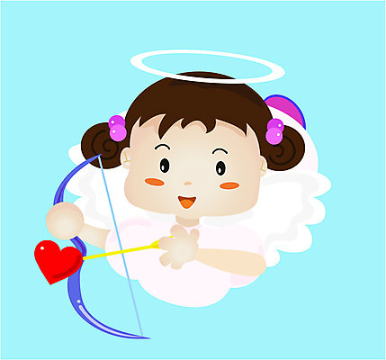 EPS 클립아트 여자 감정 초등학생 어린이 날개 일러스트 상상 천사 화살 사랑 한명 들기 사람 소녀 10대 하트 비행 활 큐피드 여자만 여자한명만 소녀만 국내일러스트 모양 1 학생 모션 청소년 어린이만 파일형식 벡터