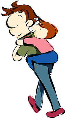 EPS 전신 클립아트 남자 어린이 일러스트 가족 서기 사람 성인 두명 자녀 아빠 업기 남자만 국내일러스트 관계 모션 파일형식 벡터