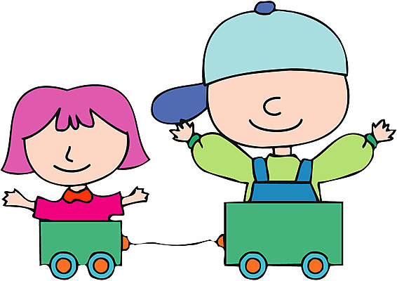 EPS 클립아트 모자 여자 남자 어린이 일러스트 놀이 팔벌리기 사람 소녀 소년 두명 기차 단발머리 놀이기구 기차놀이 어린이만 국내일러스트 헤어스타일 잡화 육상교통 모션 대중교통 파일형식 벡터