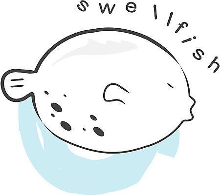 EPS 클립아트 동물 척추동물 한마리 알파벳 영어 일러스트 어류 사람없음 바다동물 복어 국내일러스트 문자 1 바다 수중동물 파일형식 벡터