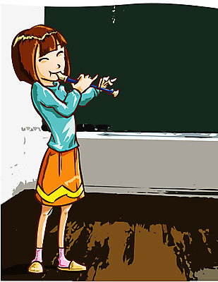 EPS 전신 라이프스타일 여자 어린이교육 교육 어린이 연주 일러스트 교과목 교실 실내 관악기 한명 서기 사람 소녀 10대 스쿨라이프 칠판 음악교육 리코더 음악실 여자만 여자한명만 소녀만 국내일러스트 1 악기 음악 학교 모션 청소년 내부 생활 목관악기 어린이만 파일형식 벡터