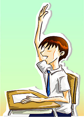 EPS 학생 라이프스타일 교육 남자 교복 남학생 의자 일러스트 청소년 수업 한명 사람 앉기 소년 상반신 10대 스쿨라이프 퀴즈 질문 책상 남자만 남자한명만 십대만 십대남자만 십대남자한명만 국내일러스트 1 옷 어린이 가구 학교 모션 생활 파일형식 벡터