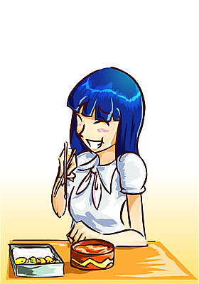 EPS 학생 라이프스타일 여학생 여자 교육 교복 일러스트 청소년 한명 사람 앉기 상반신 10대 스쿨라이프 도시락 점심 여자만 여자한명만 십대만 십대여자만 십대여자한명만 국내일러스트 1 옷 음식 학교 모션 생활 파일형식 벡터