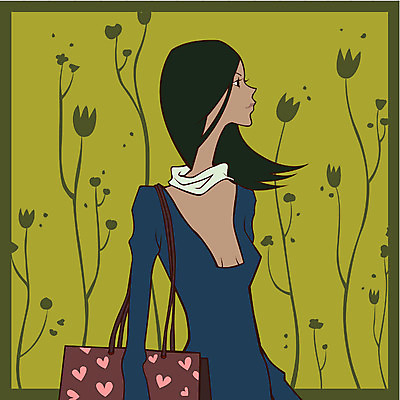 EPS 라이프스타일 계절 여자 꽃 일러스트 휴식 한명 사람 상반신 20대 성인 취미 라이프 가을 여자만 여자한명만 성인여자만 청년만 청년여자만 성인한명만 청년여자한명만 성인여자한명만 성인만 국내일러스트 식물 1 컨셉 청년 생활 파일형식 벡터