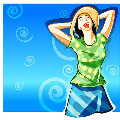 EPS 모델 여자 여행 포즈 일러스트 휴가 한명 사람 상반신 20대 성인 여름휴가 바캉스 여자만 여자한명만 성인여자만 청년만 청년여자만 성인한명만 청년여자한명만 성인여자한명만 성인만 국내일러스트 1 청년 파일형식 벡터 여름_계절