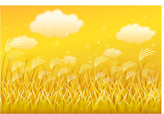 EPS 나무 식물 사계절 계절 컬러 백그라운드 일러스트 자연 하늘 갈대 풍경 사람없음 야외 노을 주황색 가을 억새 가을배경 국내일러스트 자연요소 생태계 파일형식 벡터 가을_계절