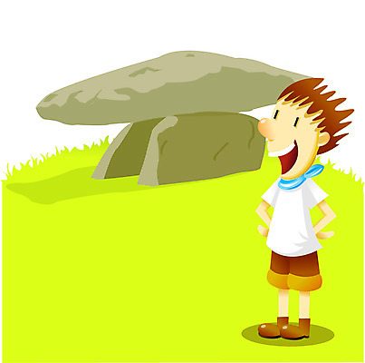 EPS 전신 남자 초등학생 어린이 여행 일러스트 유적지 휴가 유물 한명 서기 사람 소년 야외 선사시대 고인돌 답사 남자만 남자한명만 어린이만 소년만 소년한명만 국내일러스트 1 학생 전통 고건축 모션 무덤 역사 청동기 파일형식 벡터