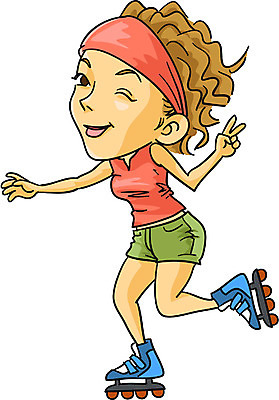 EPS 전신 여자 여행 일러스트 레저 휴가 한명 서기 사람 20대 성인 취미 여름 레포츠 롤러블레이드 여자만 여자한명만 성인여자만 청년만 청년여자만 성인한명만 청년여자한명만 성인여자한명만 성인만 국내일러스트 1 계절 모션 청년 파일형식 벡터