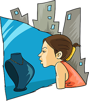 EPS 라이프스타일 여자 일러스트 목걸이 선물 한명 사람 상반신 20대 성인 야외 쇼핑 상점 전시 보석 쇼윈도 여자만 여자한명만 성인여자만 청년만 청년여자만 성인한명만 청년여자한명만 성인여자한명만 성인만 국내일러스트 1 장신구 청년 생활 광석 파일형식 벡터