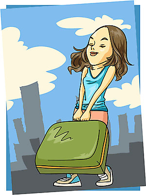 EPS 주간 전신 라이프스타일 여자 여행 가방 일러스트 휴가 한명 서기 사람 20대 성인 야외 여행가방 짐 여자만 여자한명만 성인여자만 청년만 청년여자만 성인한명만 청년여자한명만 성인여자한명만 성인만 국내일러스트 자연요소 1 잡화 모션 청년 생활 파일형식 벡터