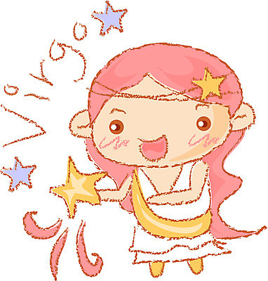 EPS 전신 클립아트 캐릭터 여자 어린이 일러스트 한명 서기 사람 소녀 20대 성인 별자리 운세 별자리캐릭터 처녀자리 여자만 여자한명만 일러캐릭터 1 모션 청년 파일형식 벡터