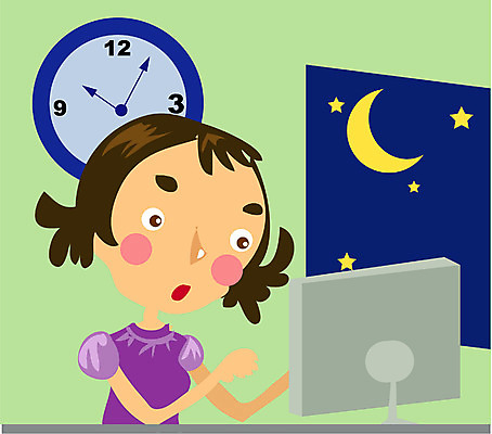 EPS 클립아트 여자 별 시계 일러스트 비즈니스 실내 한명 사람 상반신 20대 성인 컴퓨터 모니터 달 직장인 비즈니스우먼 야간 저녁 초승달 야근 여자만 여자한명만 성인여자만 청년만 청년여자만 성인한명만 청년여자한명만 성인여자한명만 성인만 국내일러스트 자연요소 직업 1 청년 내부 전자제품 업무 파일형식 벡터