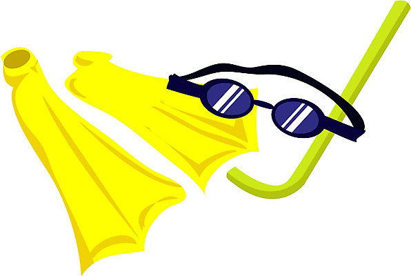 EPS 클립아트 스포츠용품 일러스트 레저용품 사람없음 여름 레포츠 여름휴가 바캉스 스노클링 물안경 오리발 오브젝트 국내일러스트 계절 스포츠 레저 휴가 수상스포츠 수영용품 파일형식 벡터 여름_계절