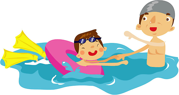 EPS 클립아트 남자 아들 바다 일러스트 가족 물놀이 사람 상반신 야외 두명 여름 여름휴가 바캉스 수영 자녀 아빠 물안경 오리발 튜브 남자만 국내일러스트 계절 관계 놀이 휴가 수상스포츠 수영용품 파일형식 벡터 여름_계절