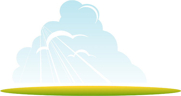 EPS 주간 클립아트 구름 백그라운드 일러스트 자연 하늘 풍경 초원 사람없음 야외 국내일러스트 자연요소 생태계 파일형식 벡터