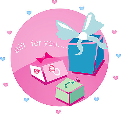 EPS 클립아트 리본 일러스트 포장 선물 이벤트 사람없음 선물상자 오브젝트 이벤트용품 국내일러스트 상자 파일형식 벡터