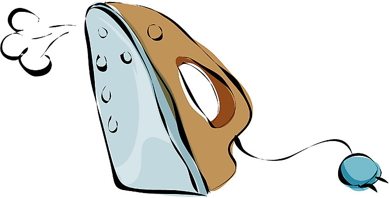 EPS 클립아트 생활용품 일러스트 사람없음 전자제품 한개 가전제품 오브젝트 생활가전 다리미 전기다리미 국내일러스트 1 파일형식 벡터