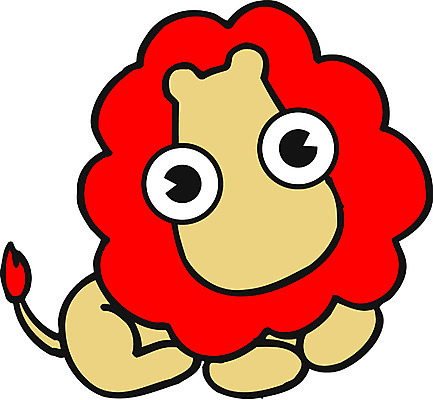 EPS 클립아트 동물 척추동물 캐릭터 한마리 육지동물 일러스트 포유류 사람없음 사자 육식동물 갈기 일러캐릭터 1 파일형식 벡터