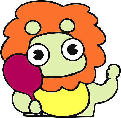 EPS 클립아트 동물 척추동물 캐릭터 한마리 육지동물 일러스트 포유류 요리 사람없음 프라이팬 사자 육식동물 갈기 일러캐릭터 1 주방용품 파일형식 벡터