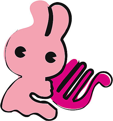 EPS 클립아트 동물 척추동물 캐릭터 한마리 육지동물 악기 분홍색 컬러 동물캐릭터 연주 일러스트 포유류 현악기 초식동물 사람없음 토끼 토끼캐릭터 하프 일러캐릭터 1 음악 반려동물 파일형식 벡터