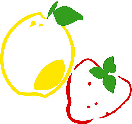 EPS 클립아트 식물 열매 음식 오렌지 과일 일러스트 딸기 사람없음 농작물 두개 국내일러스트 2 농업 파일형식 벡터