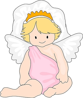 EPS 전신 클립아트 날개 일러스트 상상 천사 면사포 한명 사람 앉기 별자리 운세 아기 처녀자리 베일 아기만 국내일러스트 1 모션 결혼소품 파일형식 벡터
