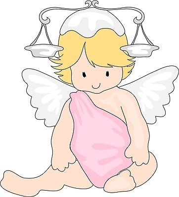 EPS 전신 클립아트 날개 일러스트 상상 천사 저울 한명 사람 앉기 별자리 운세 아기 천칭자리 양팔저울 아기만 국내일러스트 1 모션 파일형식 벡터