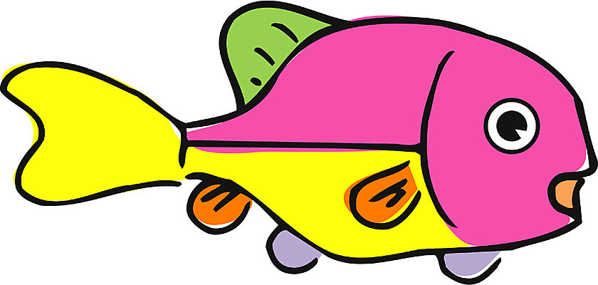 EPS 클립아트 동물 척추동물 캐릭터 한마리 일러스트 어류 사람없음 컬러풀 바다동물 일러캐릭터 1 바다 컬러 수중동물 파일형식 벡터