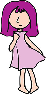 EPS 전신 클립아트 원피스 여자 컬러 일러스트 한명 서기 사람 20대 성인 보라색 단발머리 여자만 여자한명만 성인여자만 청년만 청년여자만 성인한명만 청년여자한명만 성인여자한명만 성인만 국내일러스트 1 헤어스타일 옷 모션 청년 파일형식 벡터