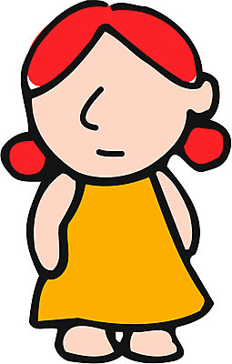 EPS 전신 클립아트 원피스 여자 초등학생 어린이 일러스트 한명 서기 사람 소녀 여자만 여자한명만 어린이만 소녀만 소녀한명만 국내일러스트 1 학생 옷 모션 파일형식 벡터