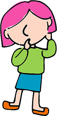 EPS 전신 클립아트 여자 일러스트 청소년 한명 서기 사람 10대 단발머리 여자만 여자한명만 십대만 십대여자만 십대여자한명만 국내일러스트 1 헤어스타일 모션 파일형식 벡터