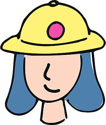 EPS 클립아트 모자 여자 얼굴 일러스트 한명 사람 20대 성인 단발머리 여자만 여자한명만 성인여자만 청년만 청년여자만 성인한명만 청년여자한명만 성인여자한명만 성인만 국내일러스트 1 헤어스타일 잡화 청년 신체부위 파일형식 벡터