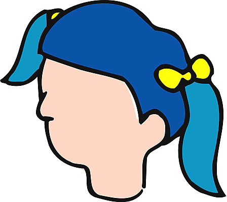 EPS 클립아트 여자 얼굴 초등학생 어린이 일러스트 양갈래머리 한명 사람 소녀 여자만 여자한명만 어린이만 소녀만 소녀한명만 국내일러스트 1 학생 헤어스타일 신체부위 파일형식 벡터