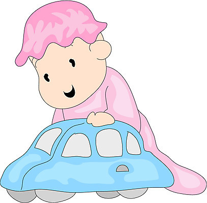 EPS 클립아트 일러스트 자동차 놀이 한명 사람 장난감 놀이용품 아기 아기만 국내일러스트 1 육상교통 오브젝트 파일형식 벡터