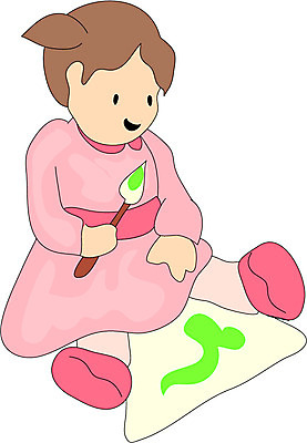 EPS 전신 클립아트 여자 어린이교육 교육 종이 초등학생 어린이 일러스트 교과목 미술 한명 들기 사람 앉기 소녀 물감 붓 그리기 미술교육 여자만 여자한명만 어린이만 소녀만 소녀한명만 국내일러스트 1 학생 모션 문화예술 미술도구 파일형식 벡터