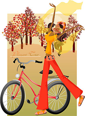 EPS 주간 전신 나무 라이프스타일 사계절 계절 여자 여행 단풍 일러스트 휴가 휴식 한명 서기 사람 20대 성인 야외 자전거 가을 입추 여자만 여자한명만 성인여자만 청년만 청년여자만 성인한명만 청년여자한명만 성인여자한명만 성인만 국내일러스트 자연요소 식물 1 컨셉 잎 모션 청년 생활 바이크 절기 파일형식 벡터