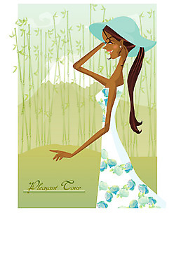 EPS 주간 라이프스타일 여자 여행 일러스트 휴가 휴식 산 한명 서기 사람 상반신 20대 성인 야외 대나무 여자만 여자한명만 성인여자만 청년만 청년여자만 성인한명만 청년여자한명만 성인여자한명만 성인만 국내일러스트 자연요소 나무 1 컨셉 모션 청년 생활 파일형식 벡터