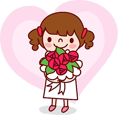 EPS 전신 클립아트 여자 꽃 감정 초등학생 어린이 꽃다발 일러스트 사랑 한명 서기 사람 소녀 하트 여자만 여자한명만 어린이만 소녀만 소녀한명만 국내일러스트 모양 식물 1 학생 모션 파일형식 벡터