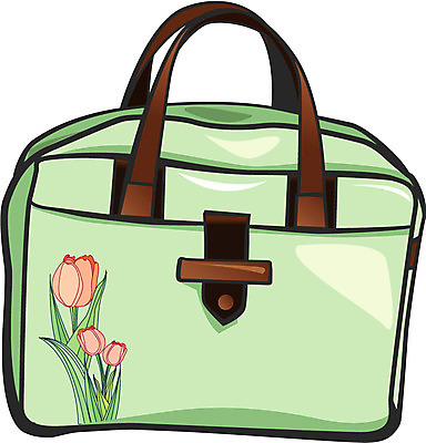 EPS 클립아트 아이콘 잡화 여행 가방 휴가 사람없음 핸드백 2D아이콘 파일형식 벡터