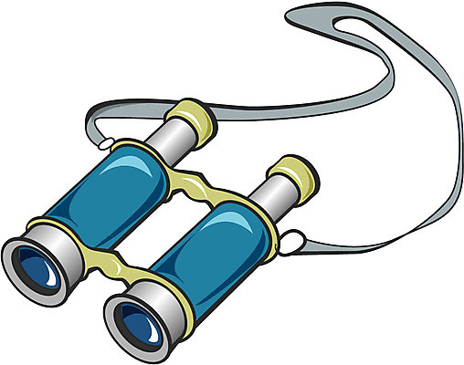 EPS 클립아트 아이콘 과학 여행 생활용품 휴가 실험기구 사람없음 쌍안경 망원경 여행용품 2D아이콘 오브젝트 파일형식 벡터