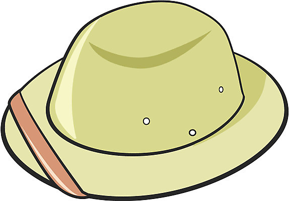 EPS 클립아트 아이콘 모자 잡화 여행 휴가 사람없음 중절모 정글모자 파나마모자 2D아이콘 모자_잡화 파일형식 벡터