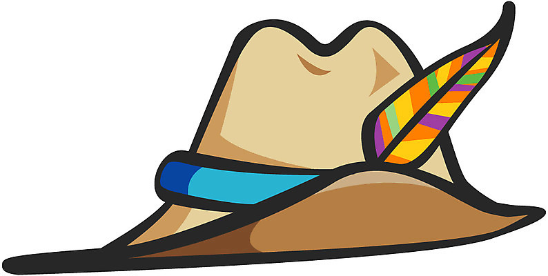 EPS 클립아트 아이콘 모자 잡화 사람없음 중절모 클로슈 2D아이콘 모자_잡화 파일형식 벡터