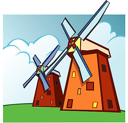 EPS 주간 클립아트 해외 시설물 공공시설 현대건축 건축 유럽 외국문화 여행 일러스트 유적지 풍경 사람없음 야외 관광지 풍차 네덜란드 풍력발전소 네델란드 네덜란드문화 국내일러스트 자연요소 건축물 나라 문화 고건축 발전소 풍력에너지 시설 유럽문화 파일형식 벡터