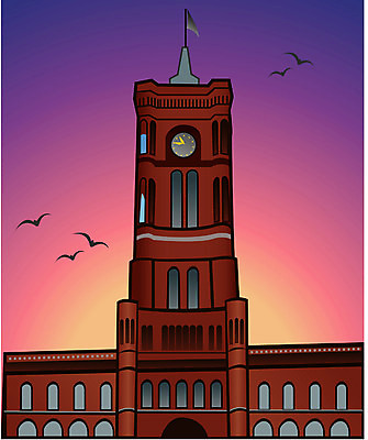 EPS 클립아트 해외 시설물 건축물 공공시설 건축 유럽 외국문화 여행 고건축 일러스트 유럽건축 사람없음 야외 건물 관광지 노을 베를린 시청 독일문화 국내일러스트 자연요소 나라 문화 서양건축 독일 시설 관공서 유럽문화 파일형식 벡터